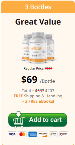 3 Bottles Arialief Package