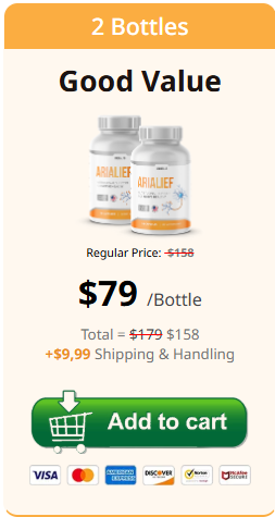 2 Bottles Arialief Package